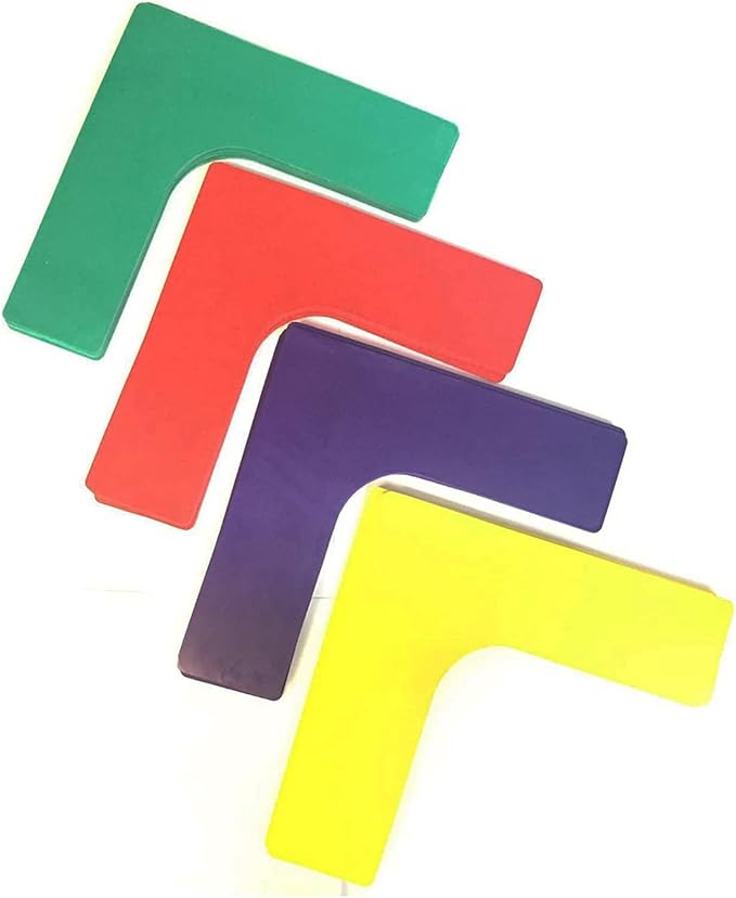 Floor Marker - Corner (Pack of 4) - Educational Play - Dawson Sports