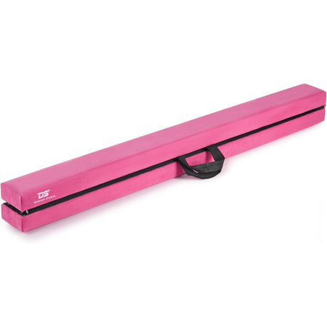 Folding Balance Beam Pink - Bars & Balance Beams - Dawson Sports