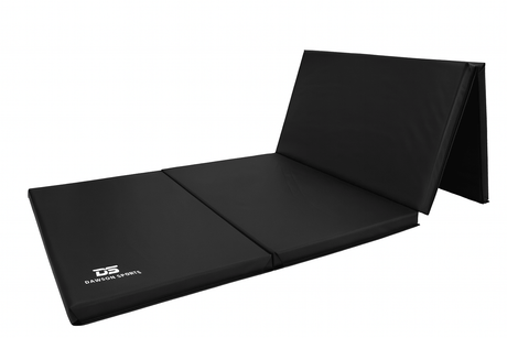 Folding Gymnastic Mat - Black - Gymnastics Mat - Dawson Sports