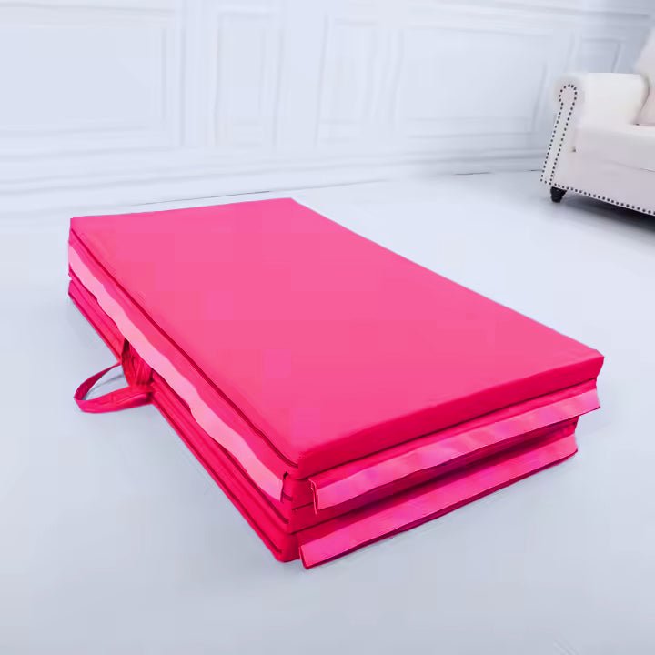 Folding Gymnastic Mat - Pink - Gymnastics Mat - Dawson Sports
