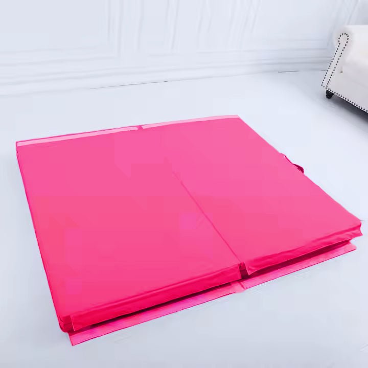 Folding Gymnastic Mat - Pink - Gymnastics Mat - Dawson Sports