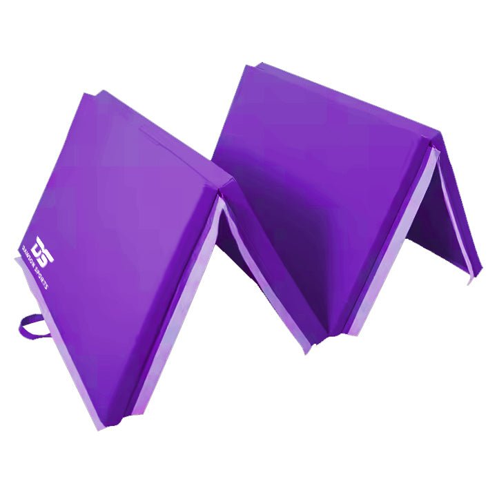 Folding Gymnastic Mat - Purple - Gymnastics Mat - Dawson Sports