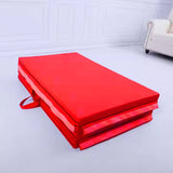 Folding Gymnastic Mat - Red - Gymnastics Mat - Dawson Sports