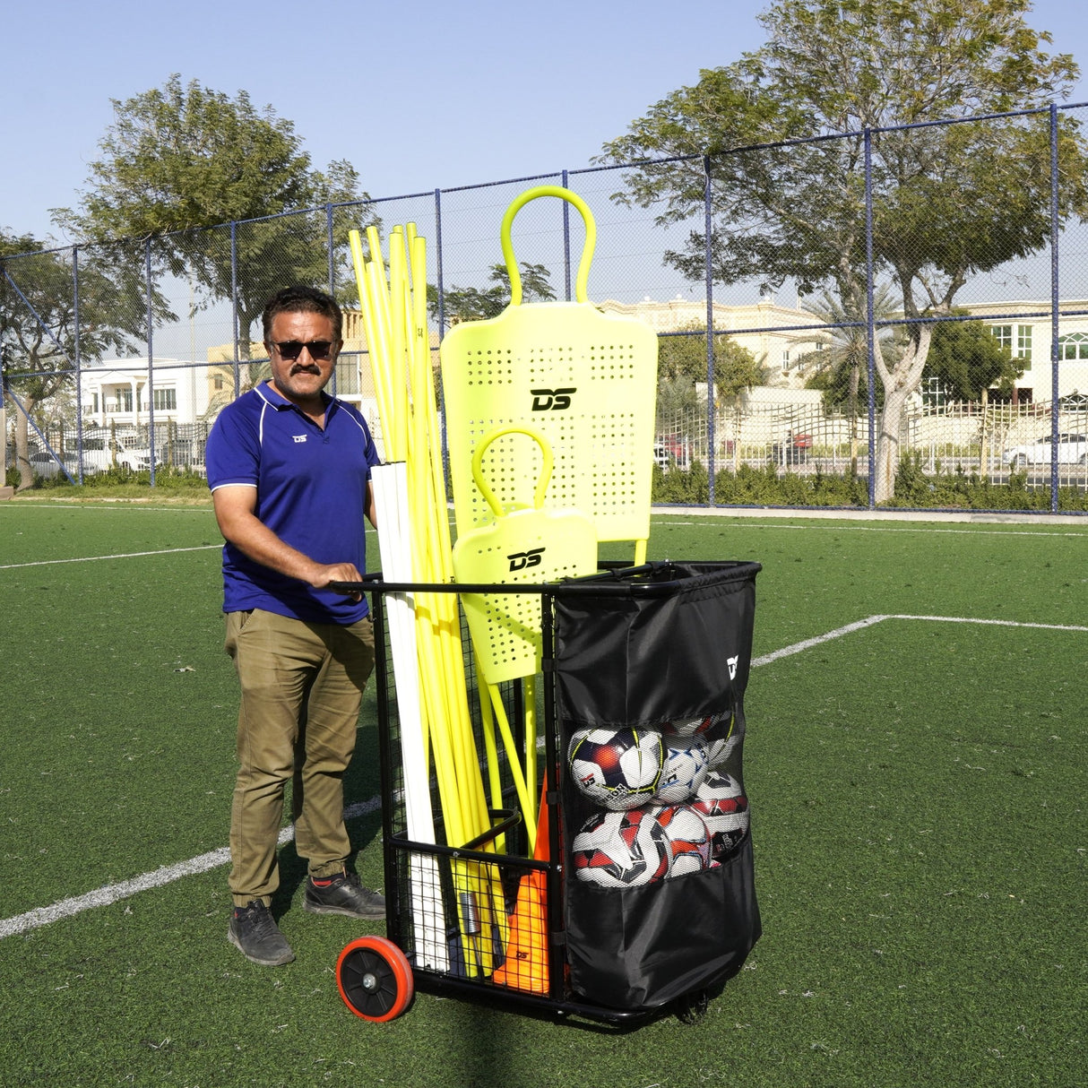 Football Equipment Trolley - Storage & Trolleys - Dawson Sports