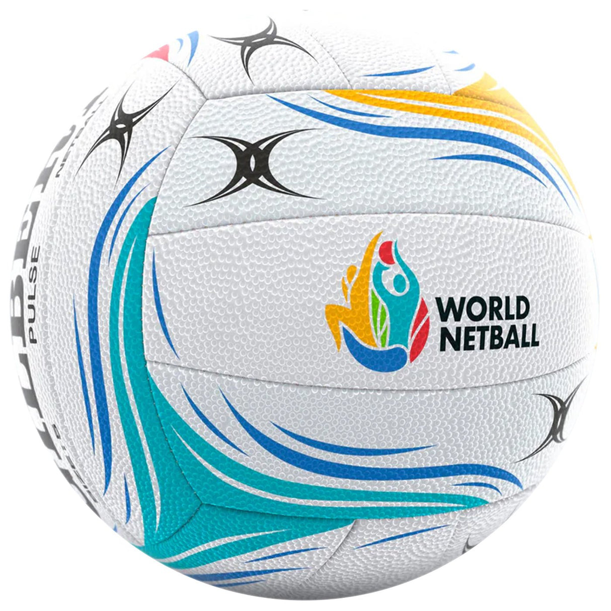 Gilbert Pulse Netball Multicolor (2 sizes available) - Netballs - Dawson Sports