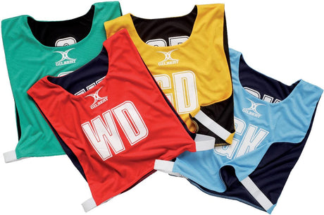 Gilbert Reversible Netball Bibs - Training Bibs - Dawson Sports