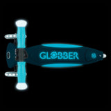 GLOBBER ELITE LIGHTS GLOW SCOOTER - PATROL BLUE - Riding Scooters - Dawson Sports