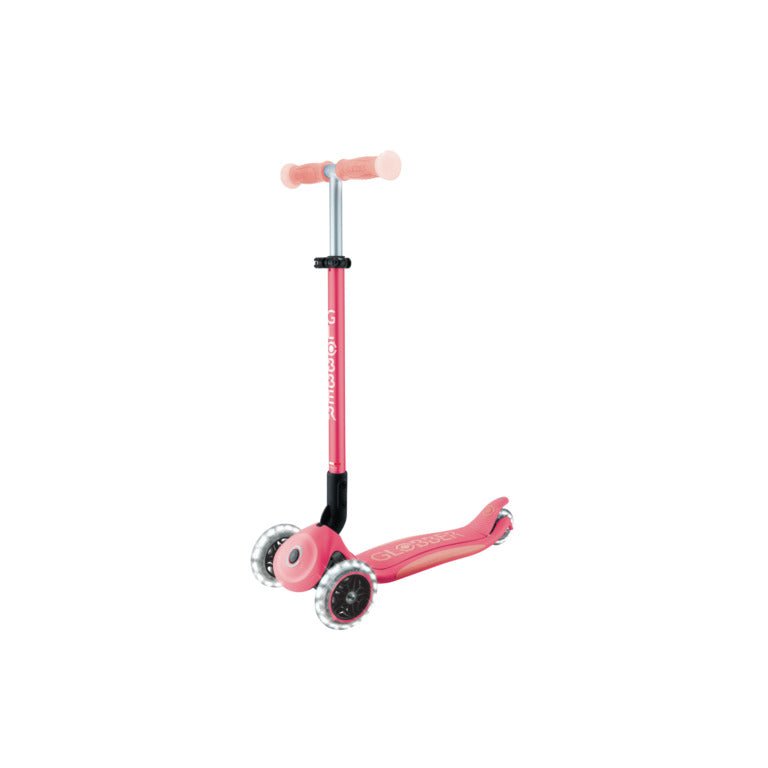 GLOBBER ELITE LIGHTS GLOW SCOOTER - PINK - Riding Scooters - Dawson Sports