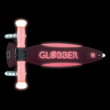 GLOBBER ELITE LIGHTS GLOW SCOOTER - PINK - Riding Scooters - Dawson Sports