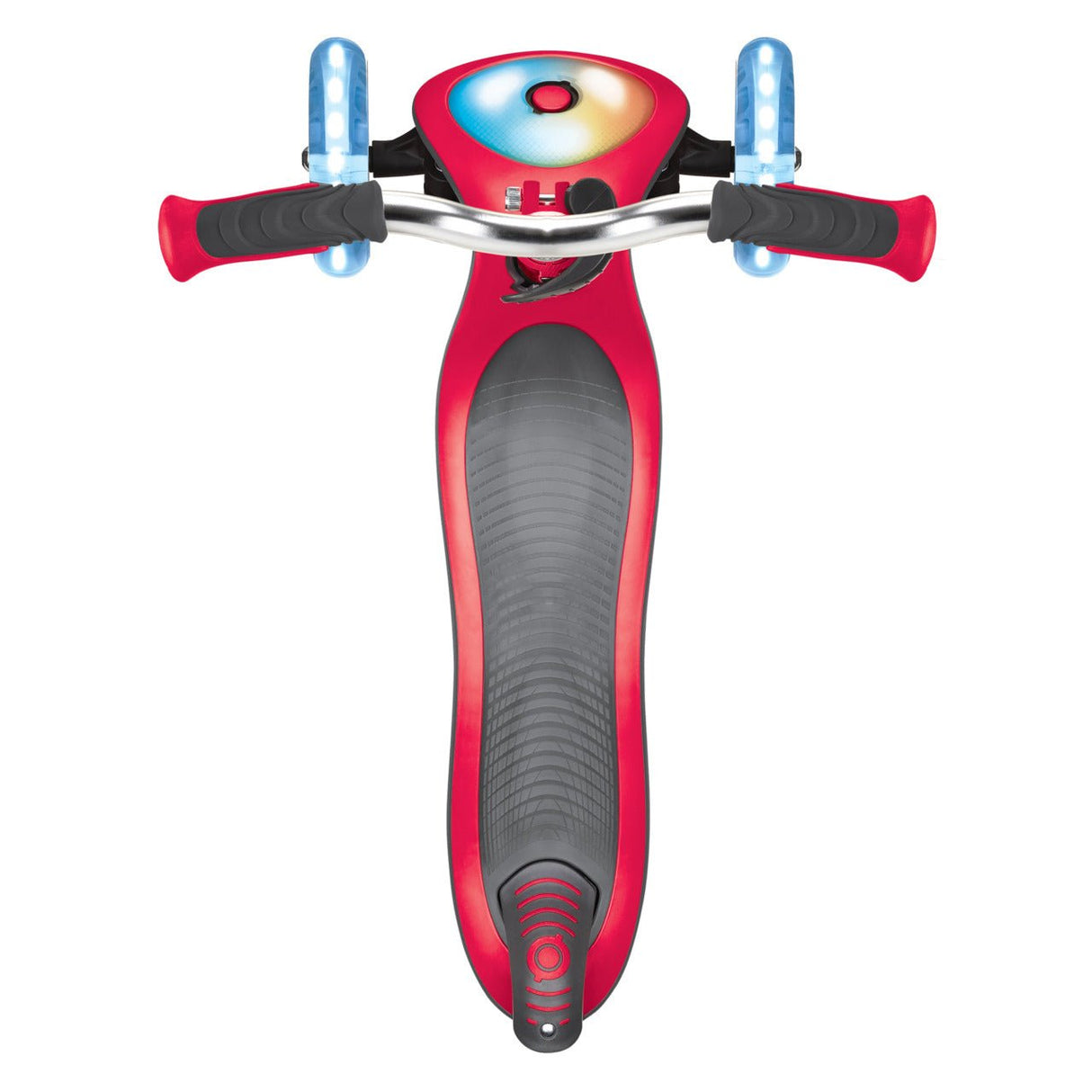 GLOBBER ELITE PRIME LIGHTS SCOOTER - RED - Riding Scooters - Dawson Sports