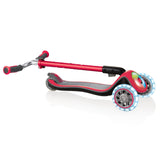 GLOBBER ELITE PRIME LIGHTS SCOOTER - RED - Riding Scooters - Dawson Sports