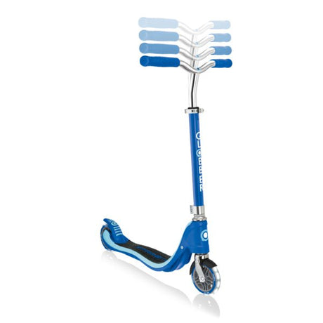 GLOBBER FLOW 125 LIGHTS - NAVY BLUE - Riding Scooters - Dawson Sports