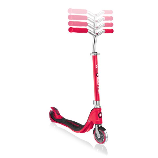 GLOBBER FLOW 125 LIGHTS - RED - Riding Scooters - Dawson Sports