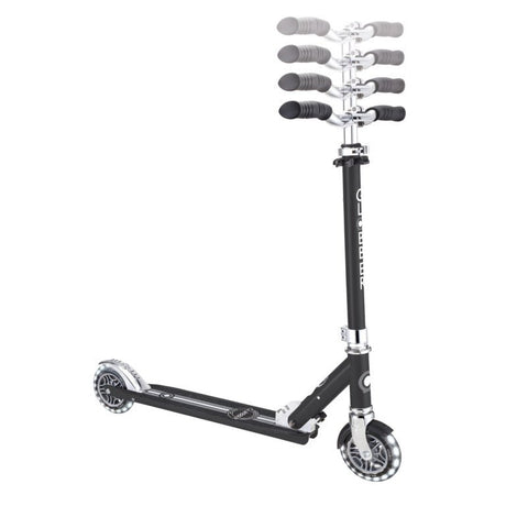 GLOBBER FLOW ELEMENT LIGHTS SCOOTER - BLACK - Riding Scooters - Dawson Sports