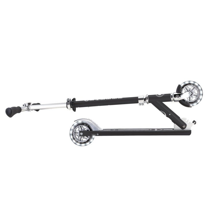 GLOBBER FLOW ELEMENT LIGHTS SCOOTER - BLACK - Riding Scooters - Dawson Sports
