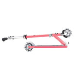 GLOBBER FLOW ELEMENT LIGHTS SCOOTER - CORAL PINK - Riding Scooters - Dawson Sports
