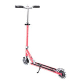 GLOBBER FLOW ELEMENT LIGHTS SCOOTER - CORAL PINK - Riding Scooters - Dawson Sports