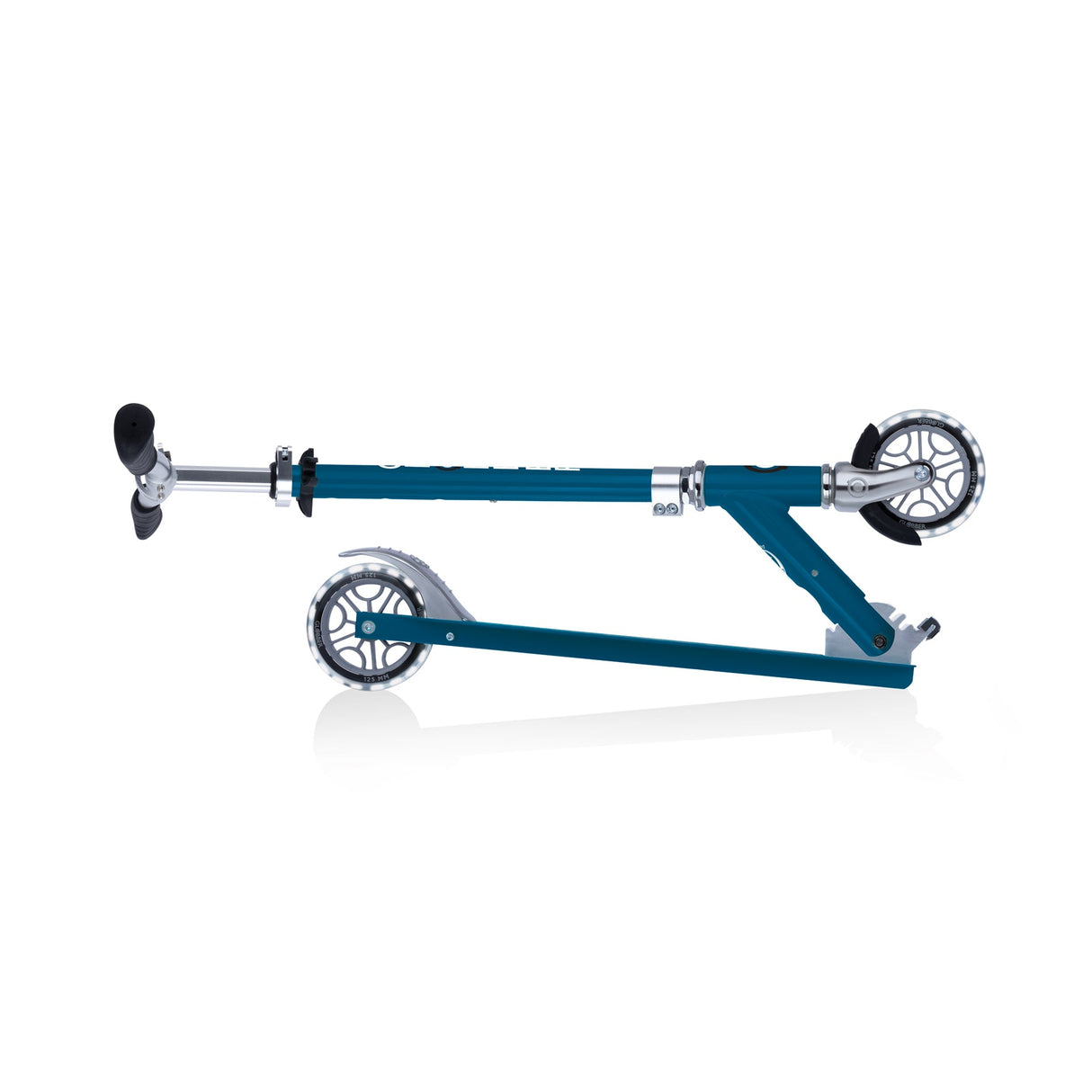 GLOBBER FLOW ELEMENT LIGHTS SCOOTER - PETROL BLUE - Riding Scooters - Dawson Sports