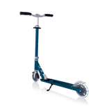 GLOBBER FLOW ELEMENT LIGHTS SCOOTER - PETROL BLUE - Riding Scooters - Dawson Sports