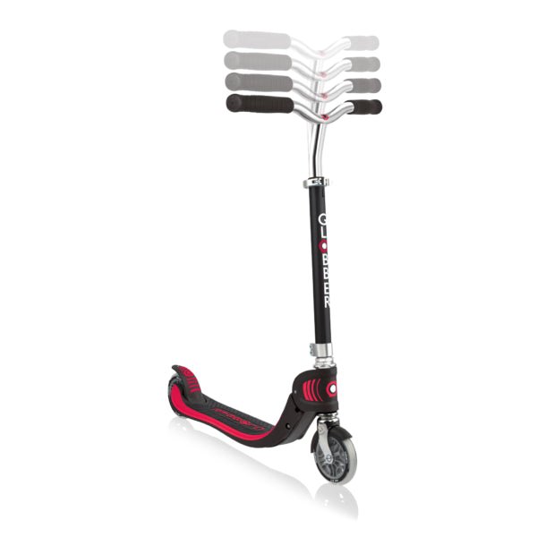 GLOBBER FLOW FOLDABLE 125 SCOOTER - BLACK - Riding Scooters - Dawson Sports