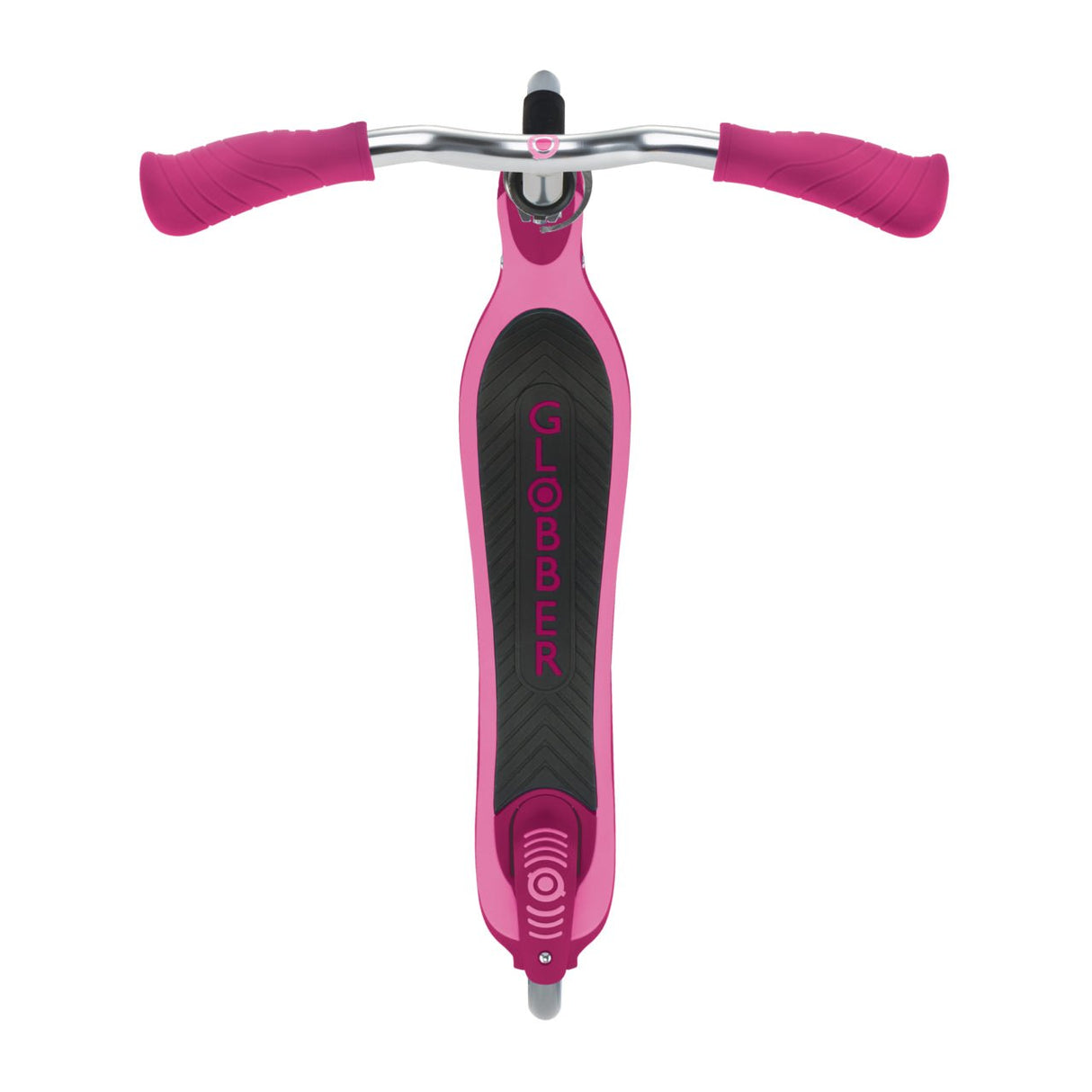 GLOBBER FLOW FOLDABLE 125 SCOOTER - DEEP PINK - Riding Scooters - Dawson Sports