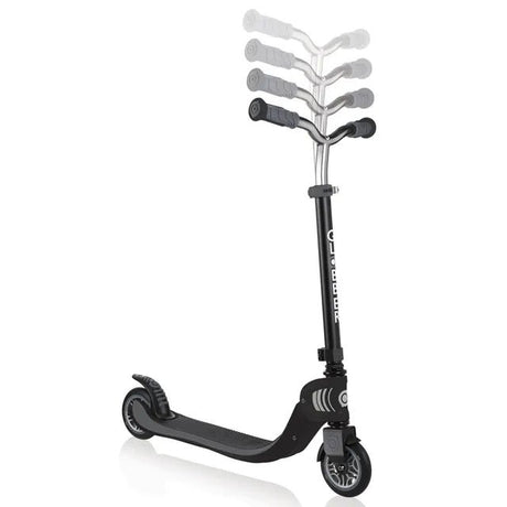 GLOBBER FLOW FOLDABLE 125 SCOOTER - GREY/BLACK - Riding Scooters - Dawson Sports