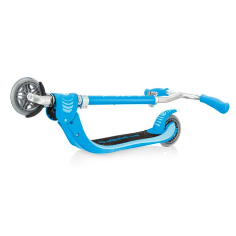 GLOBBER FLOW FOLDABLE 125 SCOOTER - SKY BLUE - Riding Scooters - Dawson Sports