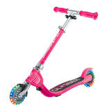 GLOBBER FLOW FOLDABLE JUNIOR LIGHTS - FUCHSIA - Riding Scooters - Dawson Sports
