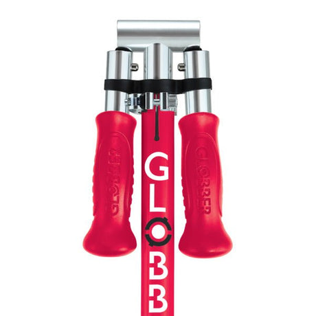 GLOBBER FLOW FOLDABLE JUNIOR LIGHTS - RED - Riding Scooters - Dawson Sports