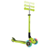 GLOBBER PRIMO FOLDABLE LIGHTS - LIME GREEN - Riding Scooters - Dawson Sports