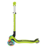 GLOBBER PRIMO FOLDABLE LIGHTS - LIME GREEN - Riding Scooters - Dawson Sports