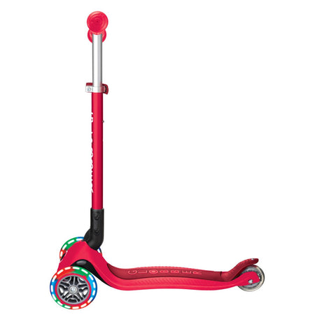 GLOBBER PRIMO FOLDABLE LIGHTS - RED - Riding Scooters - Dawson Sports