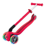 GLOBBER PRIMO FOLDABLE LIGHTS - RED - Riding Scooters - Dawson Sports