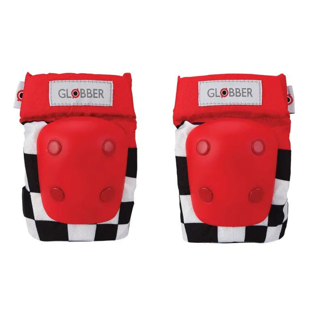 GLOBBER TODDLER PADS (ELBOWS & KNEES) - RED RACING - Protective Gear - Dawson Sports