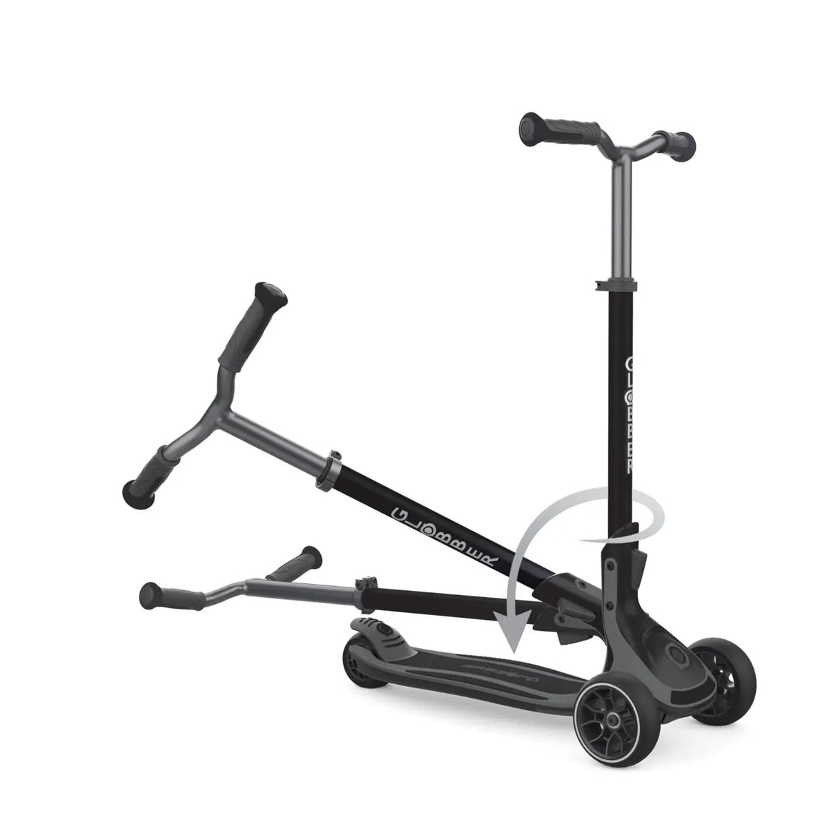 GLOBBER ULTIMUM SCOOTER - CHARCOAL GREY - Riding Scooters - Dawson Sports