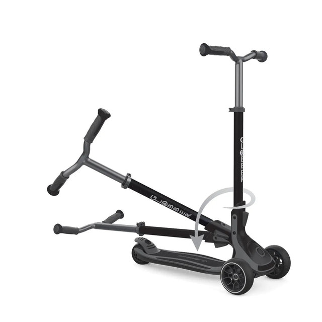 GLOBBER ULTIMUM SCOOTER - CHARCOAL GREY - Riding Scooters - Dawson Sports