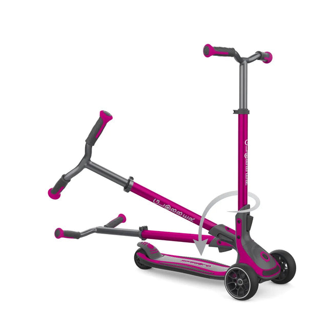 GLOBBER ULTIMUM SCOOTER - DEEP PINK - Riding Scooters - Dawson Sports