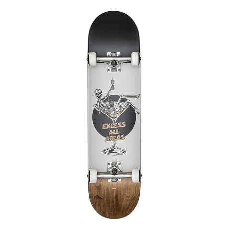 Globe G1 Excess - White/Brown 8.0FU - Skateboard - Dawson Sports