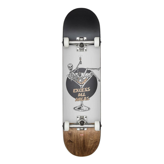 Globe G1 Excess - White/Brown 8.0FU - Skateboard - Dawson Sports