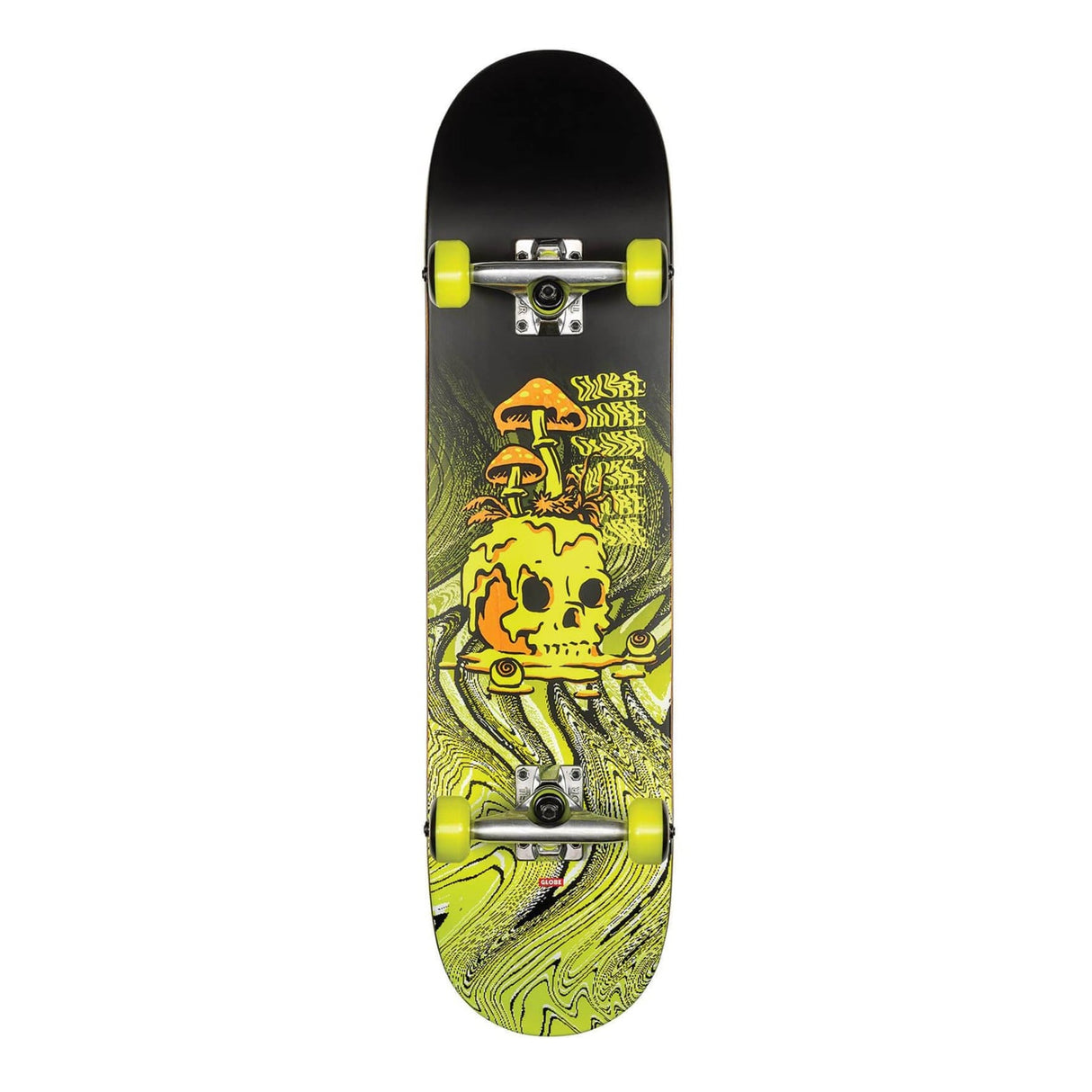 Globe G1 Nature Walk - Black/Toxic Yellow 8.125 - Skateboard - Dawson Sports