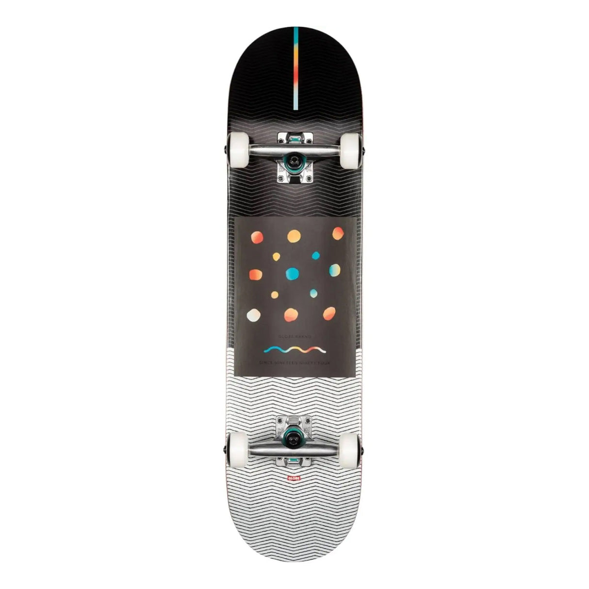 Globe G1 Nine Dot Four - Black White 8 - Skateboard - Dawson Sports