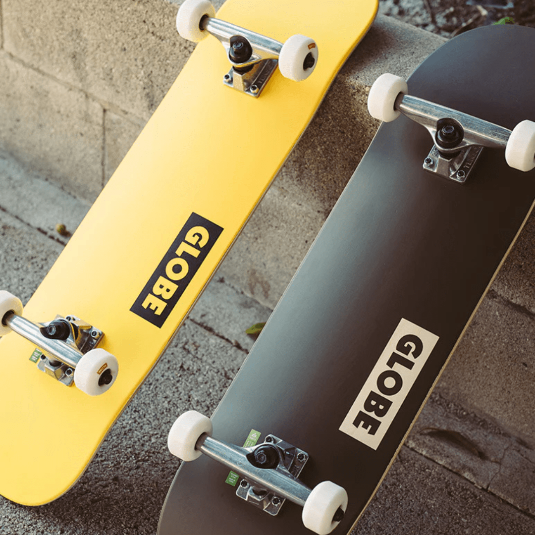 Globe Kids Goodstock - Mid Wheat 7.6 - Skateboard - Dawson Sports