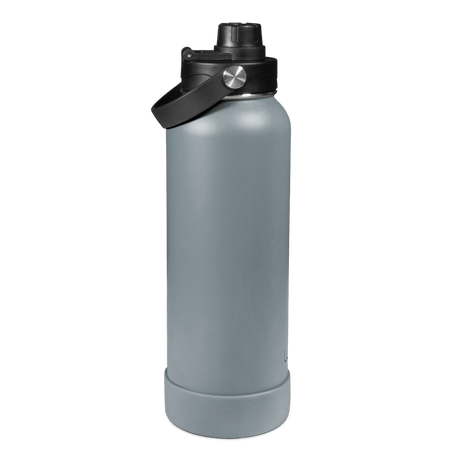 Gunmetal Gray Reusable Bottle – 40oz / 1200ml - Water Bottles - Dawson Sports