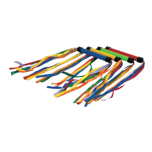 Gymnastic Ribbon Wand - Super Pack (Set of 12) - Training Aids - Dawson Sports