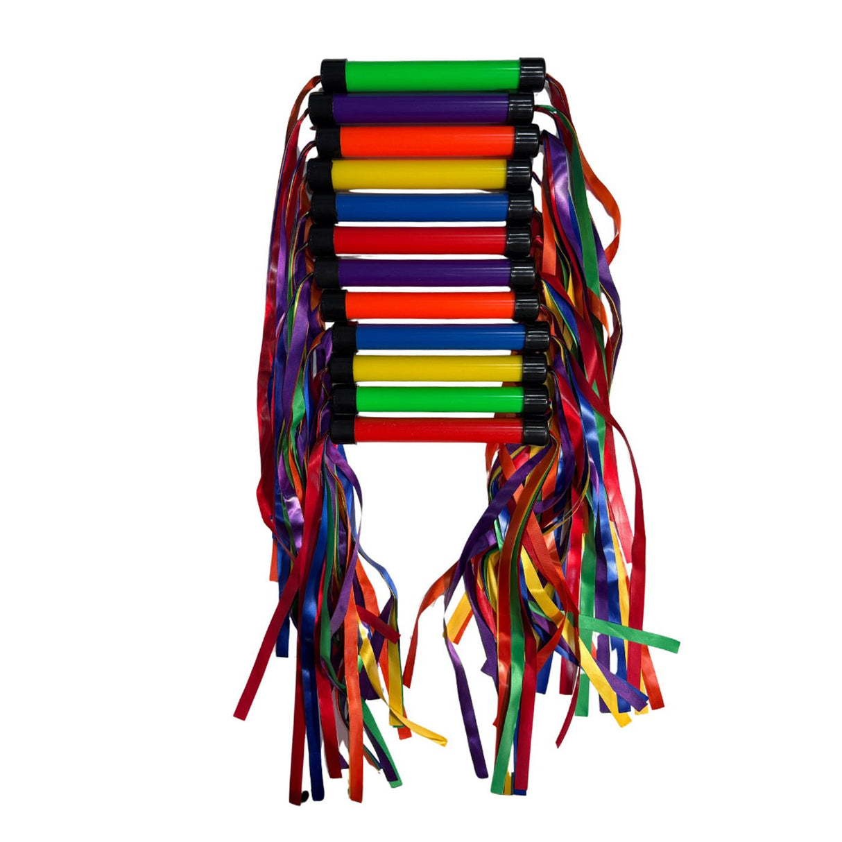 Gymnastic Ribbon Wand - Super Pack (Set of 12) - Training Aids - Dawson Sports