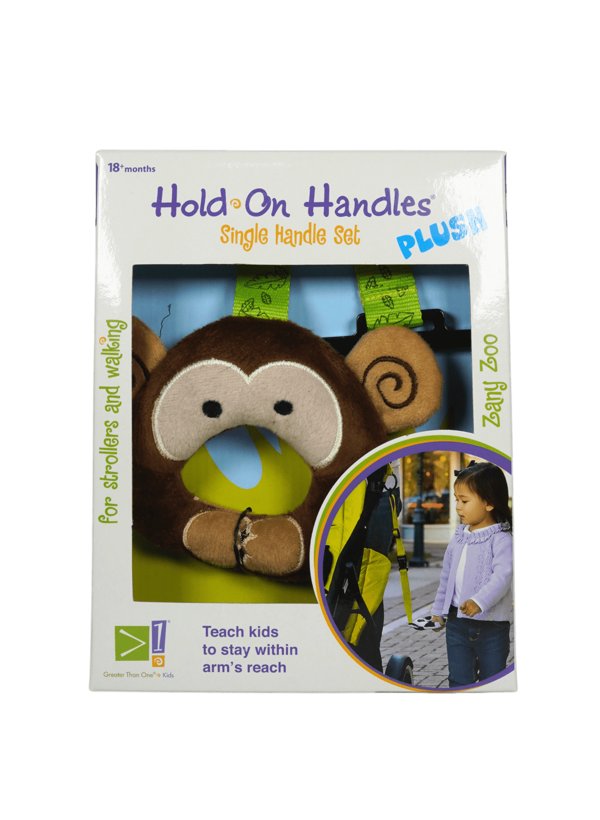 Hold - On Handles Zany Zoo Monkey Single - Accessories - Dawson Sports