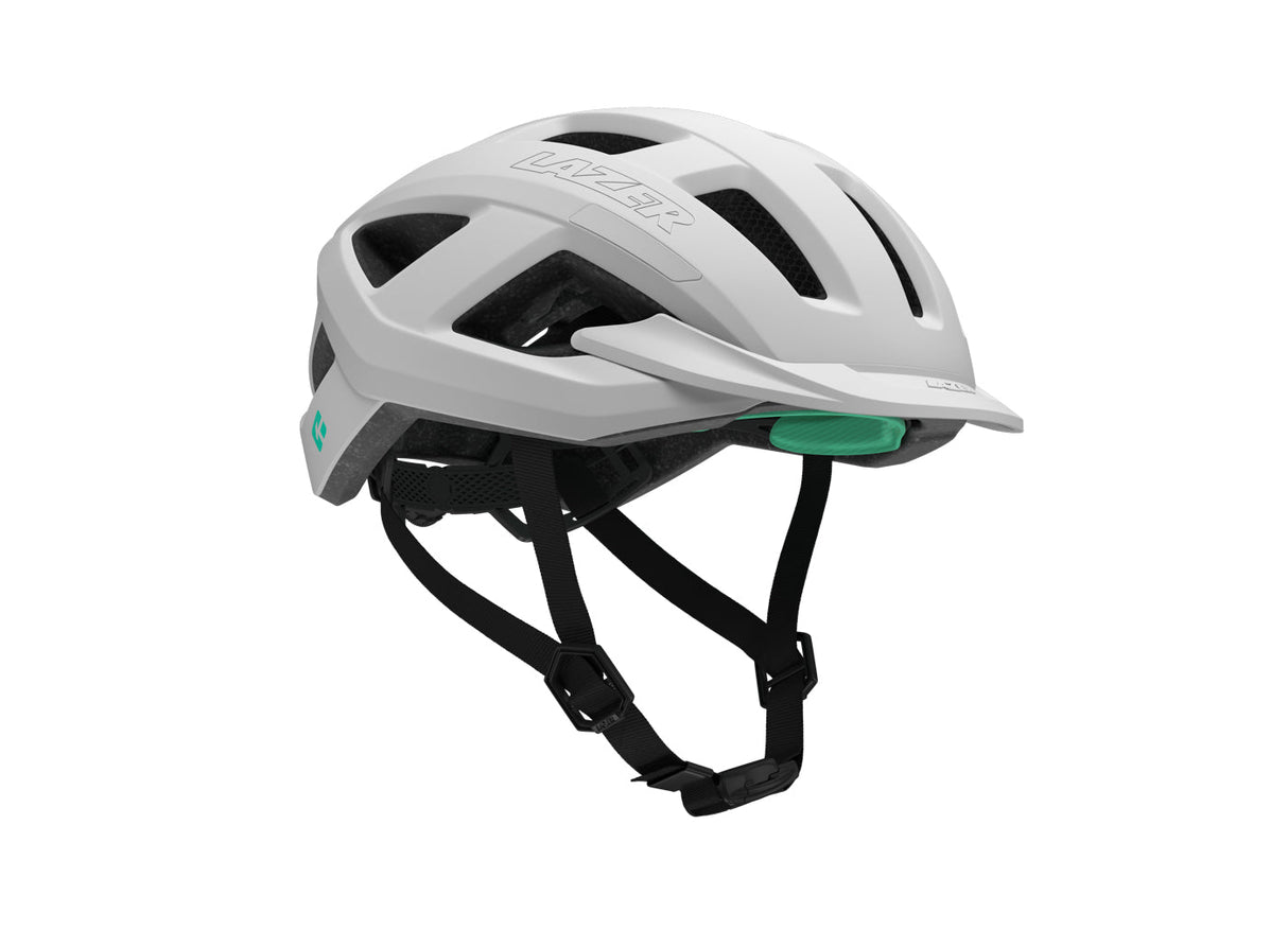 Lazer Helmet Cerro KinetiCore - Matte White 26 - Bicycle Helmets - Dawson Sports