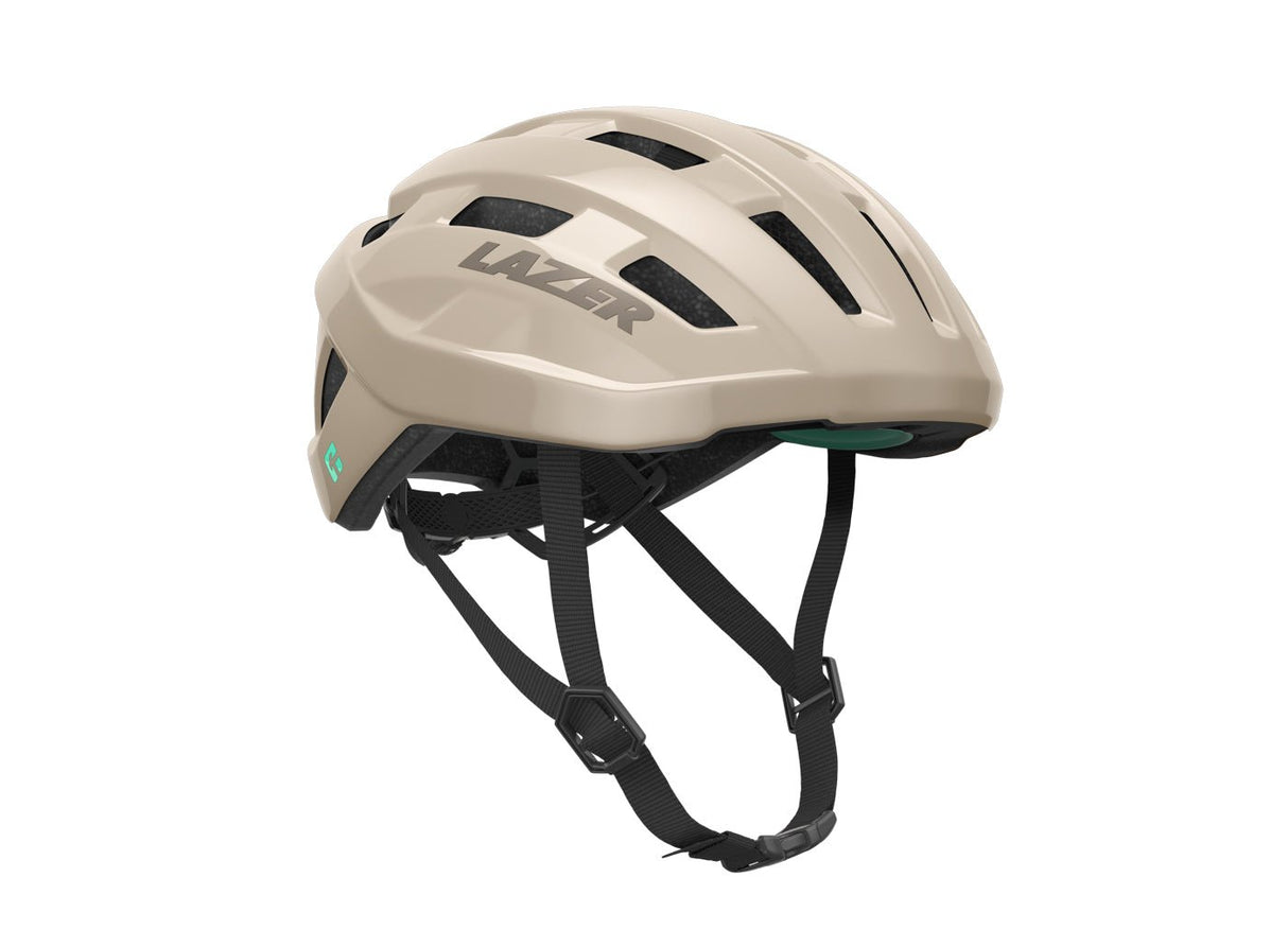 Lazer Helmet Tempo KinetiCore - Latte - Bicycle Helmets - Dawson Sports