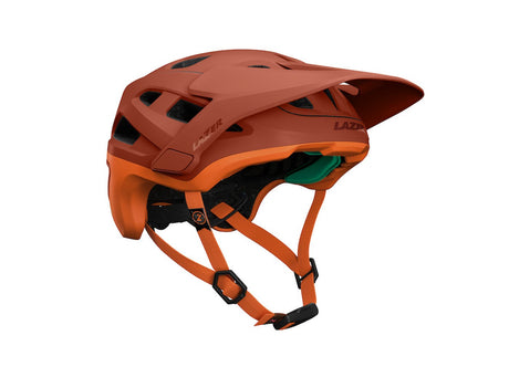 Lazer Jackal KinetiCore - Matte Rust Orange M - Bicycle Helmets - Dawson Sports