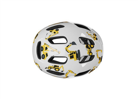 Lazer P’nut KinetiCore 2.0 Kids Helmet – Diggers - Bicycle Helmets - Dawson Sports